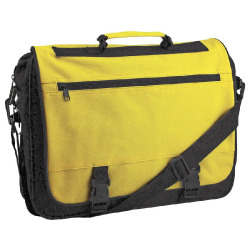 Конференц-сумка EXPO (желтый, черный)