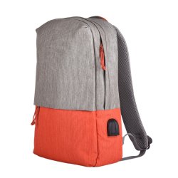 Рюкзак BEAM (оранжевый, серый)